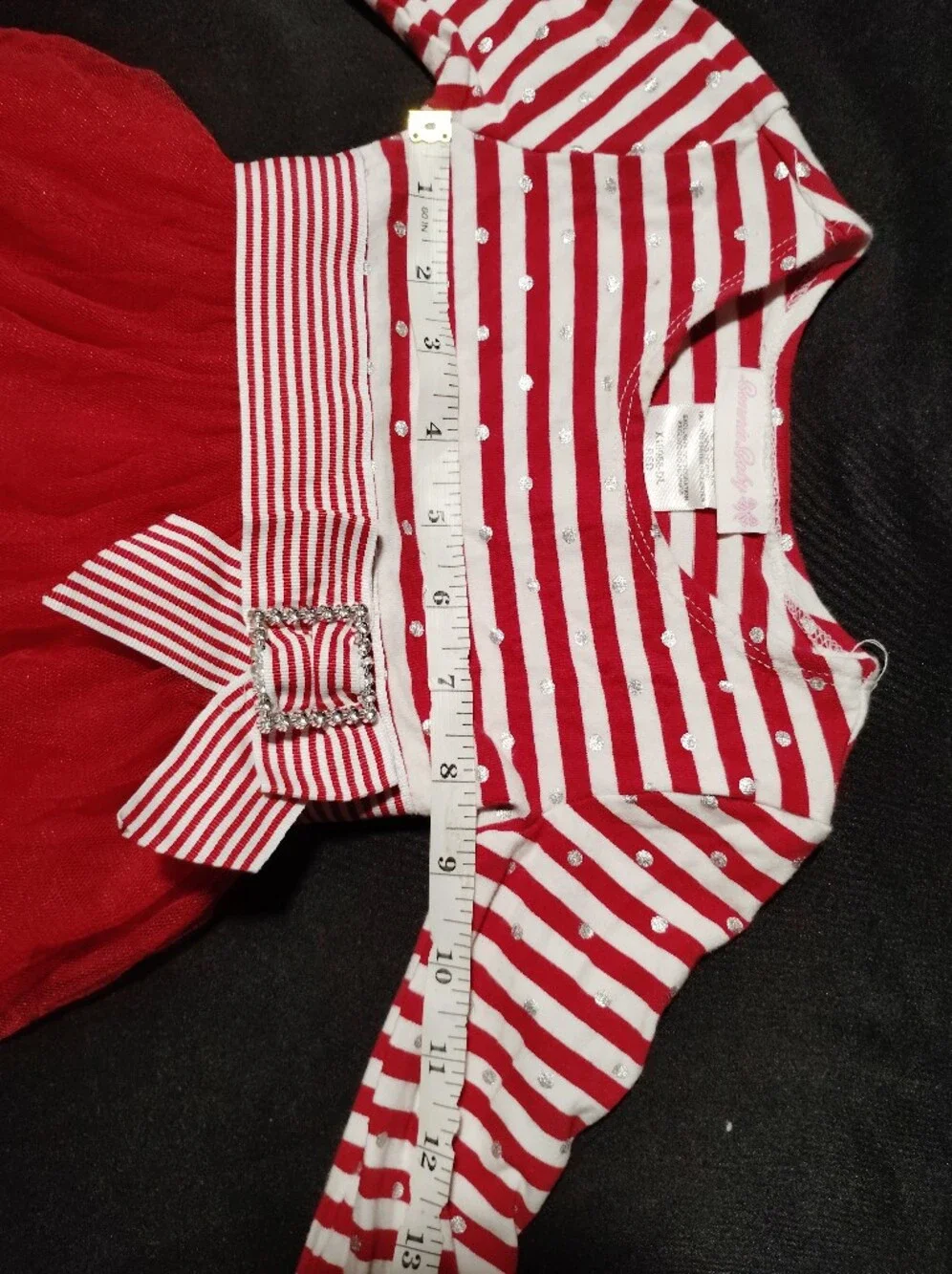 Bonnie Baby striped red